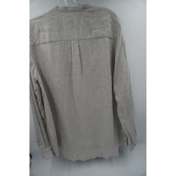 Hartford Women's Grey Long Sleeve Slip Neck Office/Work Tunic Blouse Size 2 - Picture 4 of 8